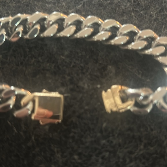 Open edit chain link bracelet gold silver - Picture 4 of 7